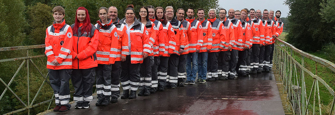 Aufstellung Bereitschaft DRK Bereitschaft